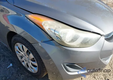 2012 Hyundai Elantra Gls from USA, damaged, VIN 5NPDH4AE5CH115194